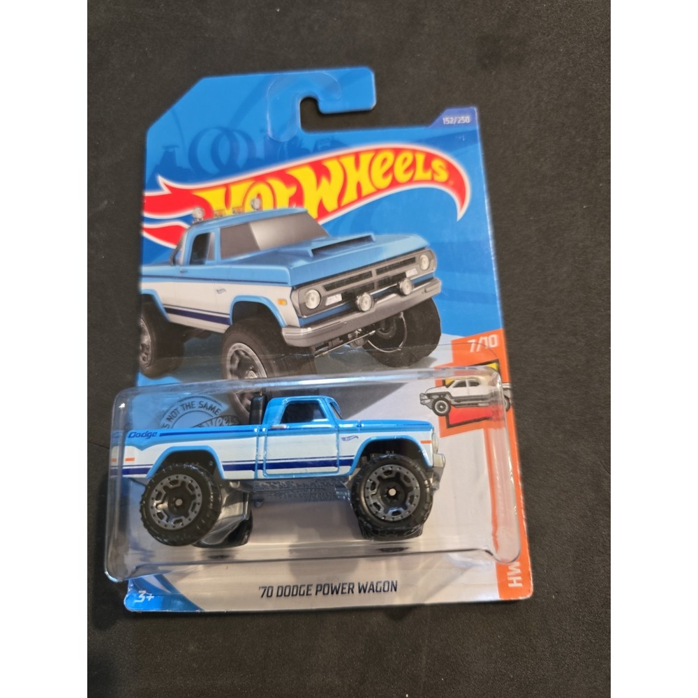 Hot wheels 70 dodge power wagon!  Ghc39-d7c5
